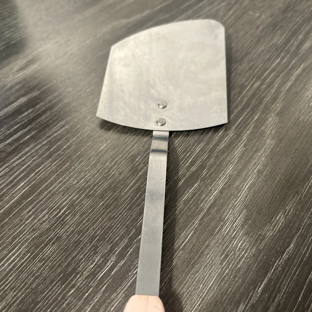 Black Handle Stainless Angled Spatula USA MCM Vtg Sharpcutter by‎ Royal